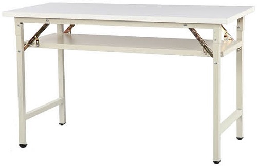 折合式會議桌(PU封邊-白色面) T12045