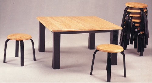 低實木餐桌- 140W8142