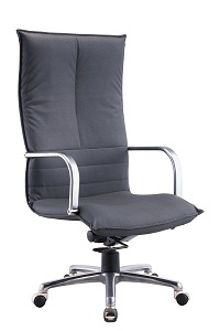 喬丹電鍍扶手高背會議椅 JD01KGA-DD