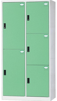 5人多用途置物櫃/衣物櫃 HDF-BL-2505A/B/C(二中三小)