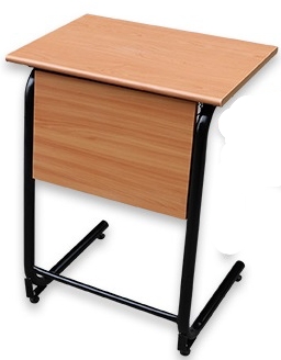 造型固定式木質上課桌 102-4
