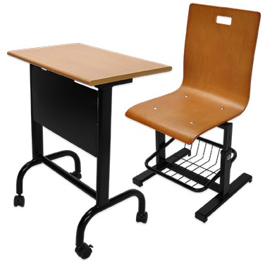 分離式活動木質課桌椅 102I-5