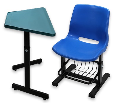 梯形課桌椅 109C-1