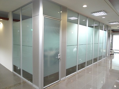 鋁合金單玻璃高隔間 High partitions L-9