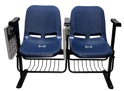 2人折合式視聽教室連結椅 202D-2P