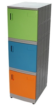小型塑鋼書包櫃 36-C001