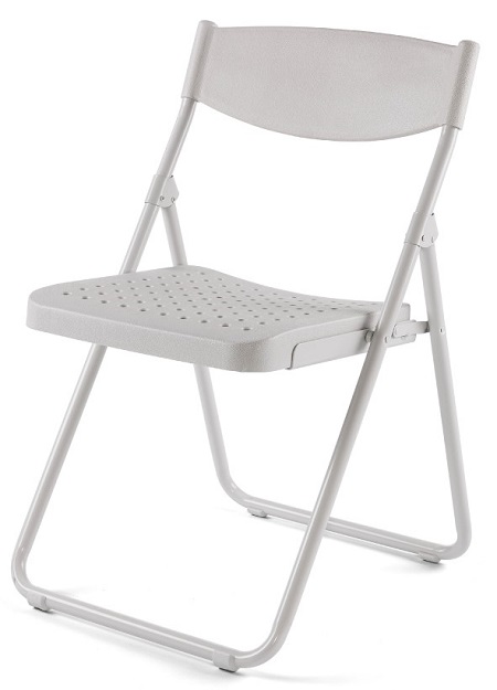 白宮椅-烤漆塑鋼折合椅 4FA111
