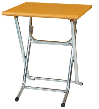 山毛櫸環保塑鋼折合餐桌(剪刀腳) CT-6060H