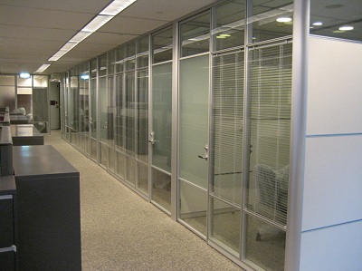鋁合金單玻璃高隔間 High partitions L-12