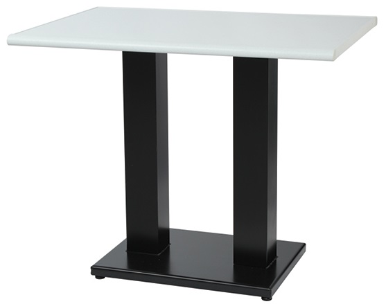 環保塑鋼雙管餐桌 CT-7010