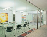 鋁合金單玻璃高隔間 High partitions L-1