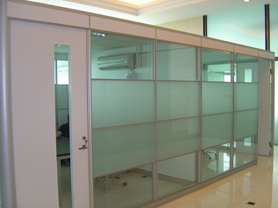鋁合金單玻璃高隔間 High partitions L-10