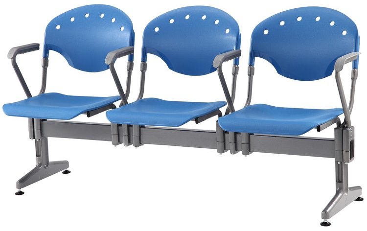 紫羅蘭3人扶手連排椅 4BA515-3P