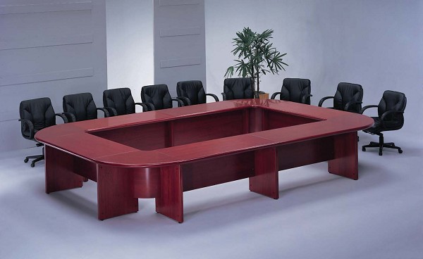 木製環式會議桌