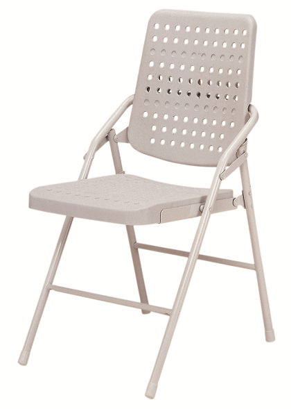 白宮椅-烤漆塑鋼折合椅 4FA411