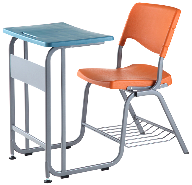 新型學生單人連結愛迪生課桌椅 4CL318 - 點擊圖像關閉