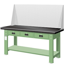 鉗工上架組三抽重量型工作桌 WAT-5203A2