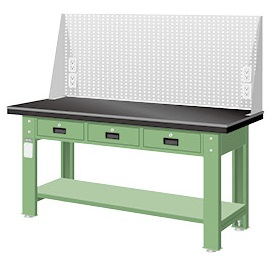 鉗工上架組三抽重量型工作桌 WAT-5203A4