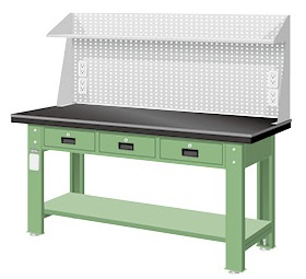 鉗工上架組三抽重量型工作桌 WAT-5203A5