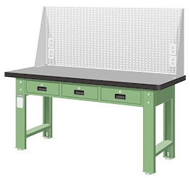 天鋼板重量型三屜上架工作桌 WAT-6203TG4