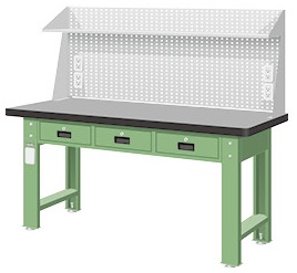 天鋼板重量型三屜上架工作桌 WAT-5203TG5