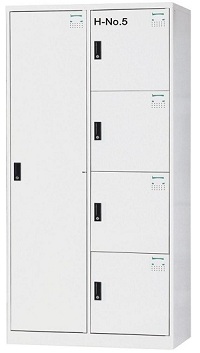 5人多用途置物櫃/衣物櫃 HDF-BL-2514A/B/C(一大四小)