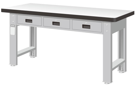 重量型三抽耐磨桌面工作桌 WAT-6203F