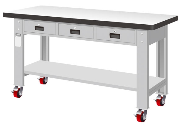 重量型三抽耐磨桌面工作桌 WAT-5203F