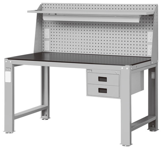 WD上架組吊櫃鋼製重量型工作桌 WD-6802P6