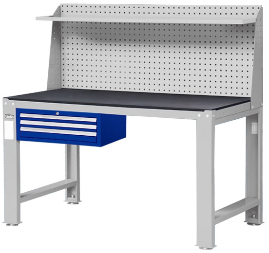 WD上架組吊櫃鋼製重量型工作桌 WD-6803P3