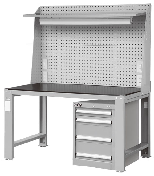 WD上架組單櫃鋼製重量型工作桌 WD-5804HQ9