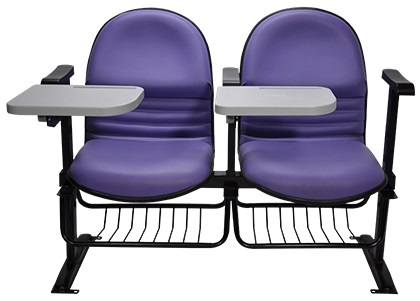 2人折合式視聽教室連結椅 202L-2P